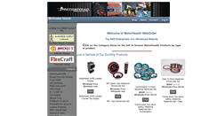 Desktop Screenshot of motorheadproducts.com